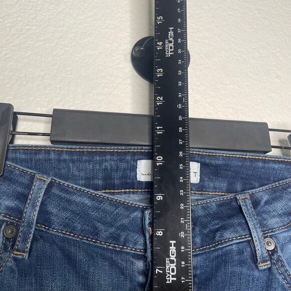Ann Taylor LOFT Womens Jeans Size 29 Denim Blue Curvy Skinny Dark Wash Casual - Picture 5 of 15